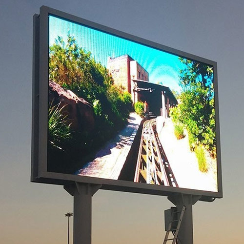 Fallausstellung für DIP-LED-Displays im Außenbereich