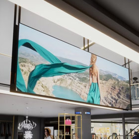 Display de LED para lojas de varejo