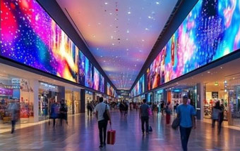 Alışveriş Merkezi LED Ekranı