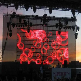 Прозрачный светодиодный дисплей Stages