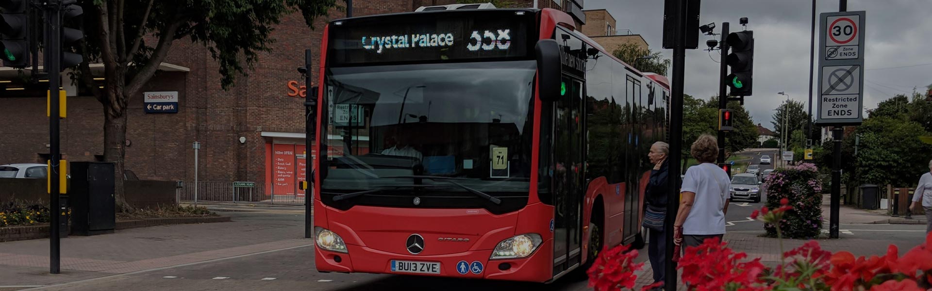 Otobüs LED Ekran Arka Plan Görüntüsü