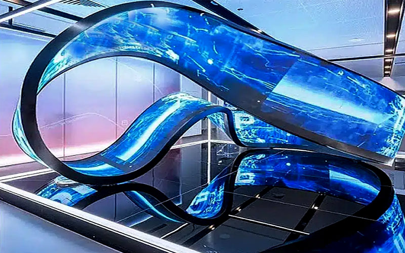 A Highly Creative Flexible LED Display