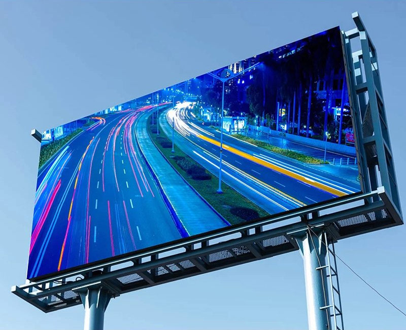 Dış Mekana Monte Edilmiş DIP LED Ekran