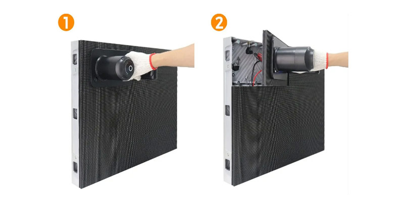Magnetic LED Module Removal