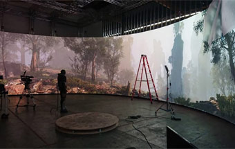 Virtual Production LED Wall