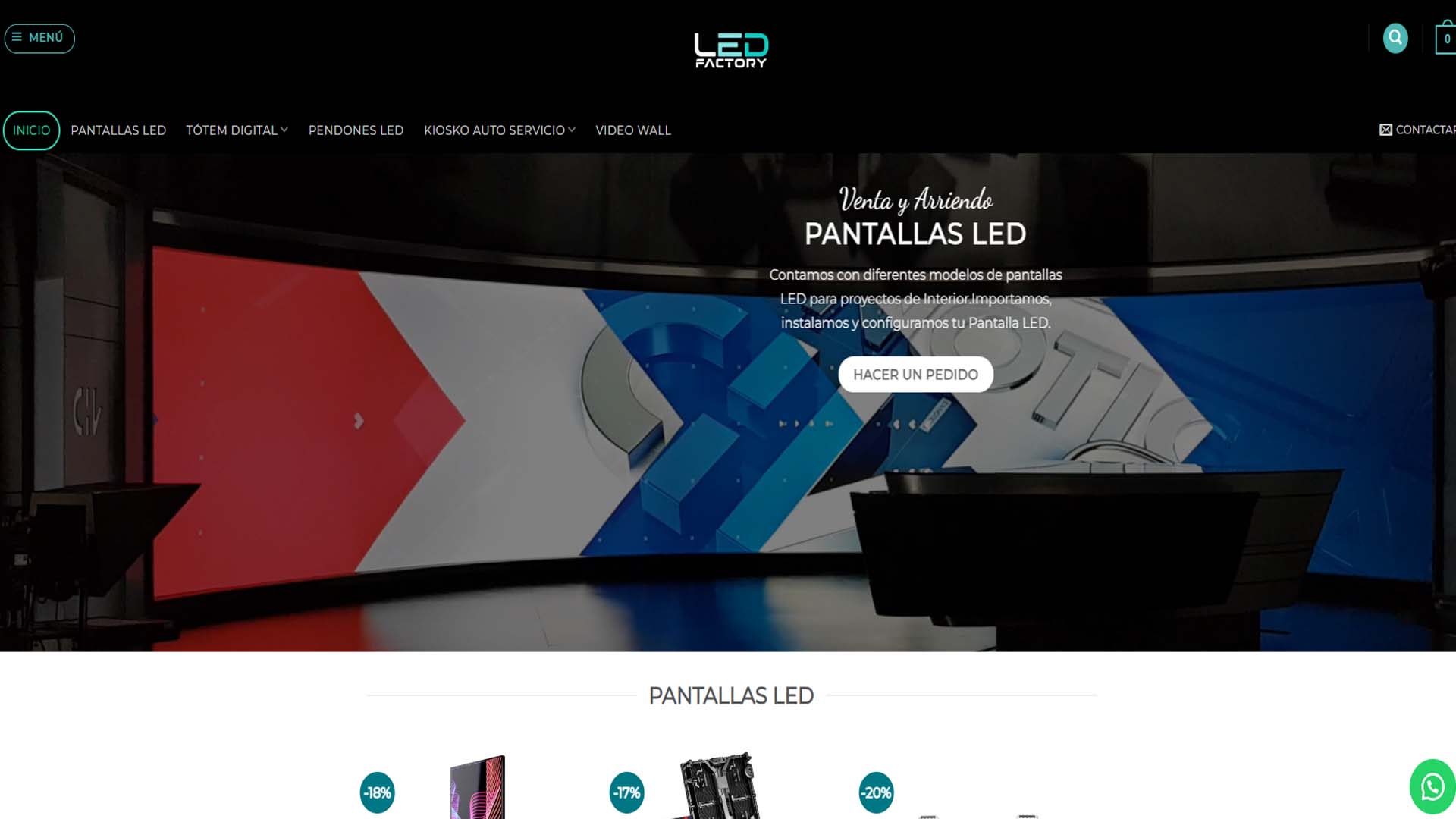 Fábrica de 10 LEDs