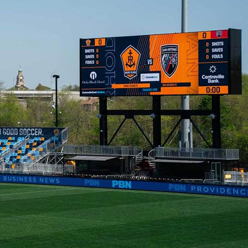 Cartellone pubblicitario a LED per lo stadio