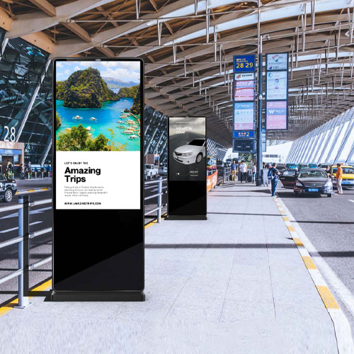 Display a LED per hub di trasporto pubblico all'aperto
