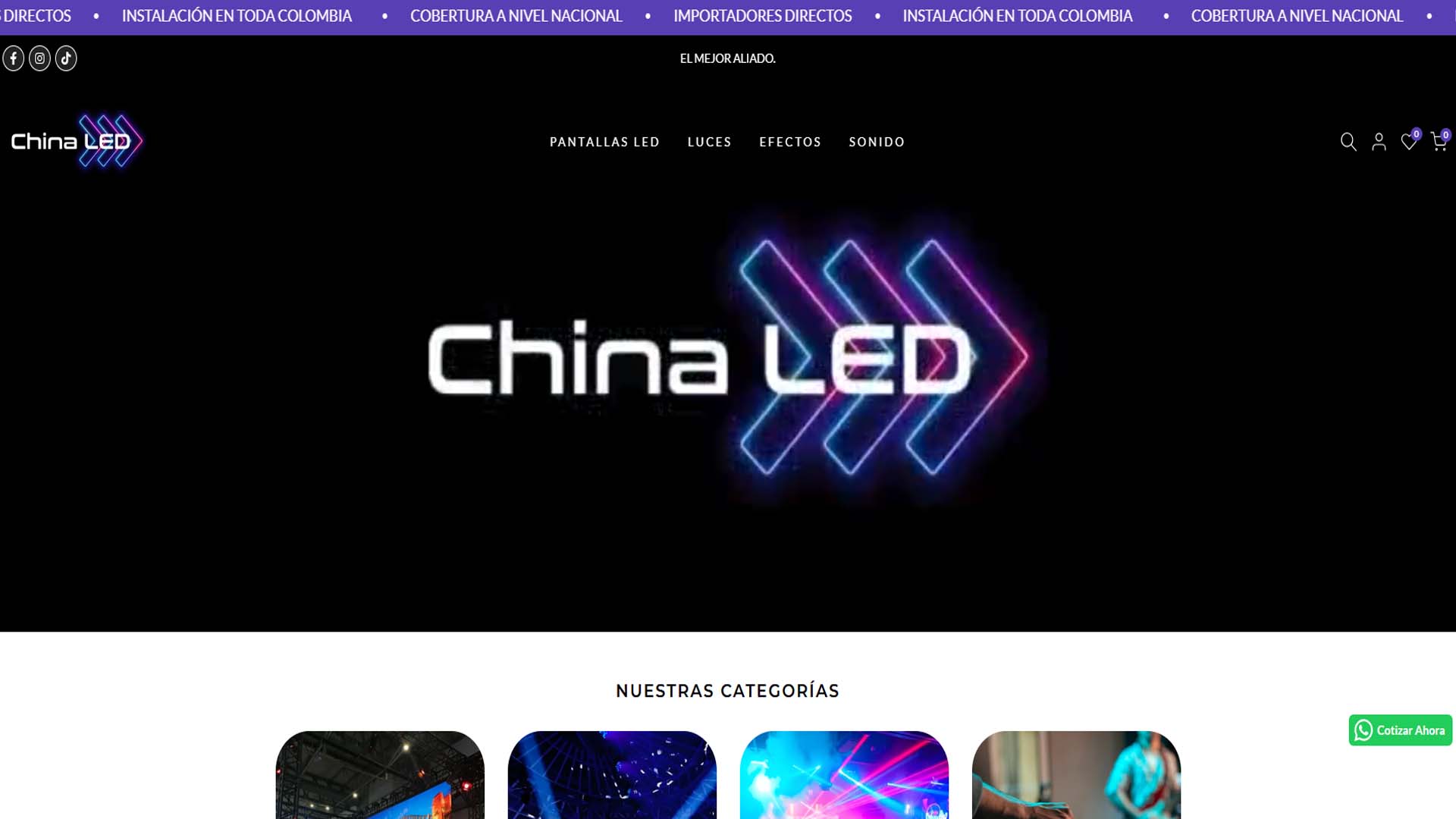 16 LEDs da China
