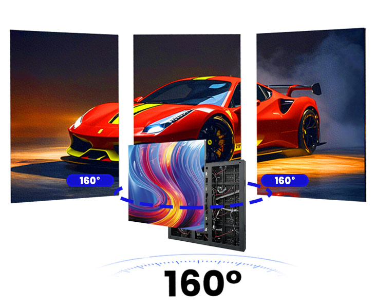 Versatilidade do display LED para shopping center JYLED