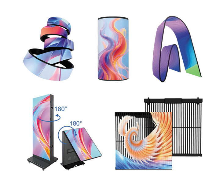 Os displays de LED da JYLED atendem às diversas necessidades dos shopping centers