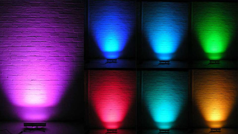 LED-Wandfluter