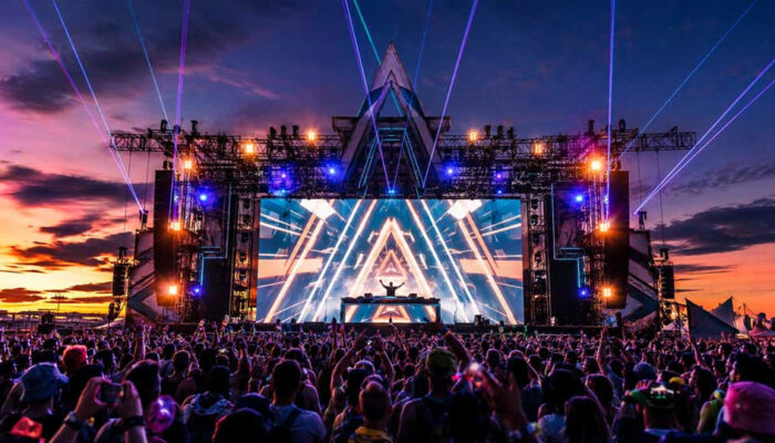 Outdoor LED Stage Background Screen