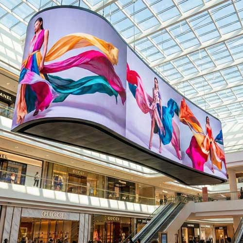 Display LED para Shopping Center Display Interno para Shopping Center