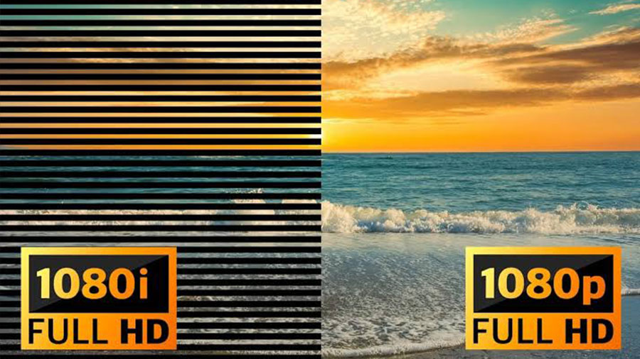 Qualité d'image 1080p vs 1080i