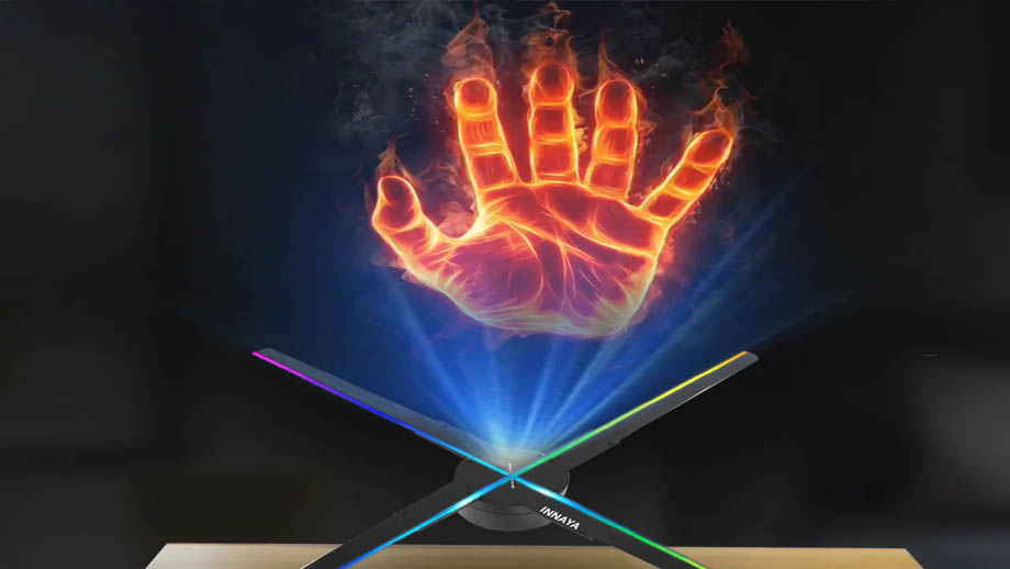 3D Holographic LED Fan Display