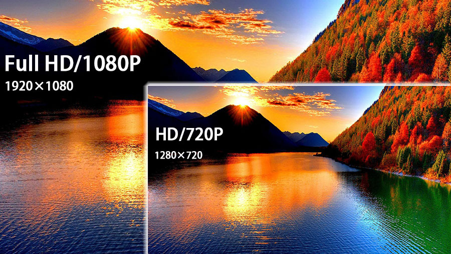 Pantallas LED HD frente a FHD