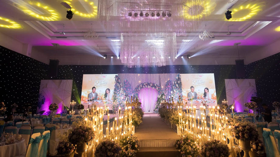 Grand écran LED pour mariage