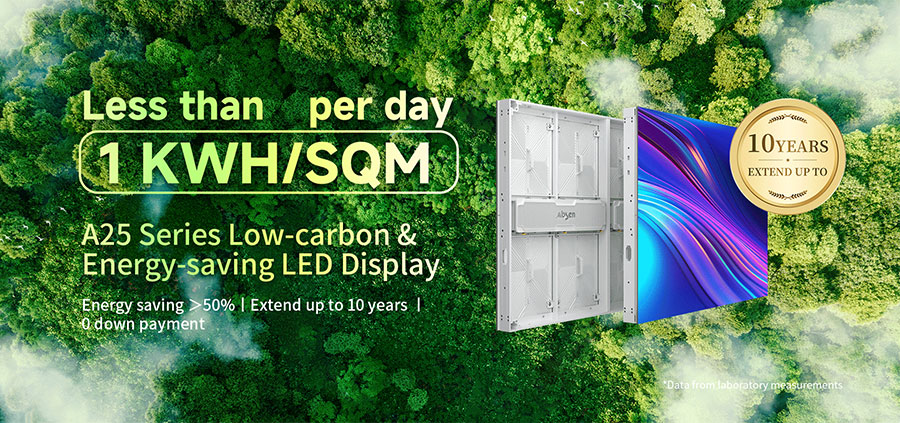 Che cos'è un display LED a basso consumo energetico?