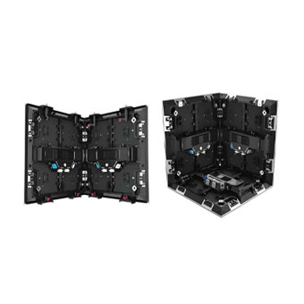 Armadio modulare a LED a forma di L