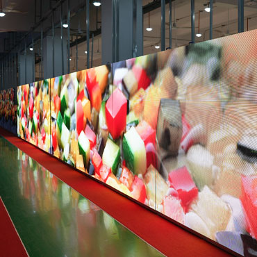 The Front Maintenance LED Display Currently Being Tested In The Factory