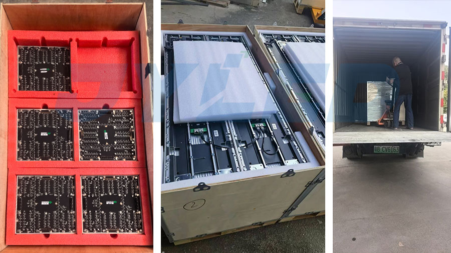 P1.5 LED Display Packaging and Shipping